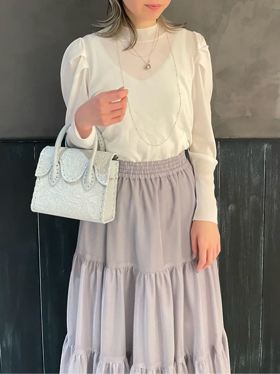 ORIGINATED IN GRACE CONTINENTAL 三浦　芙優 コーディネート画像