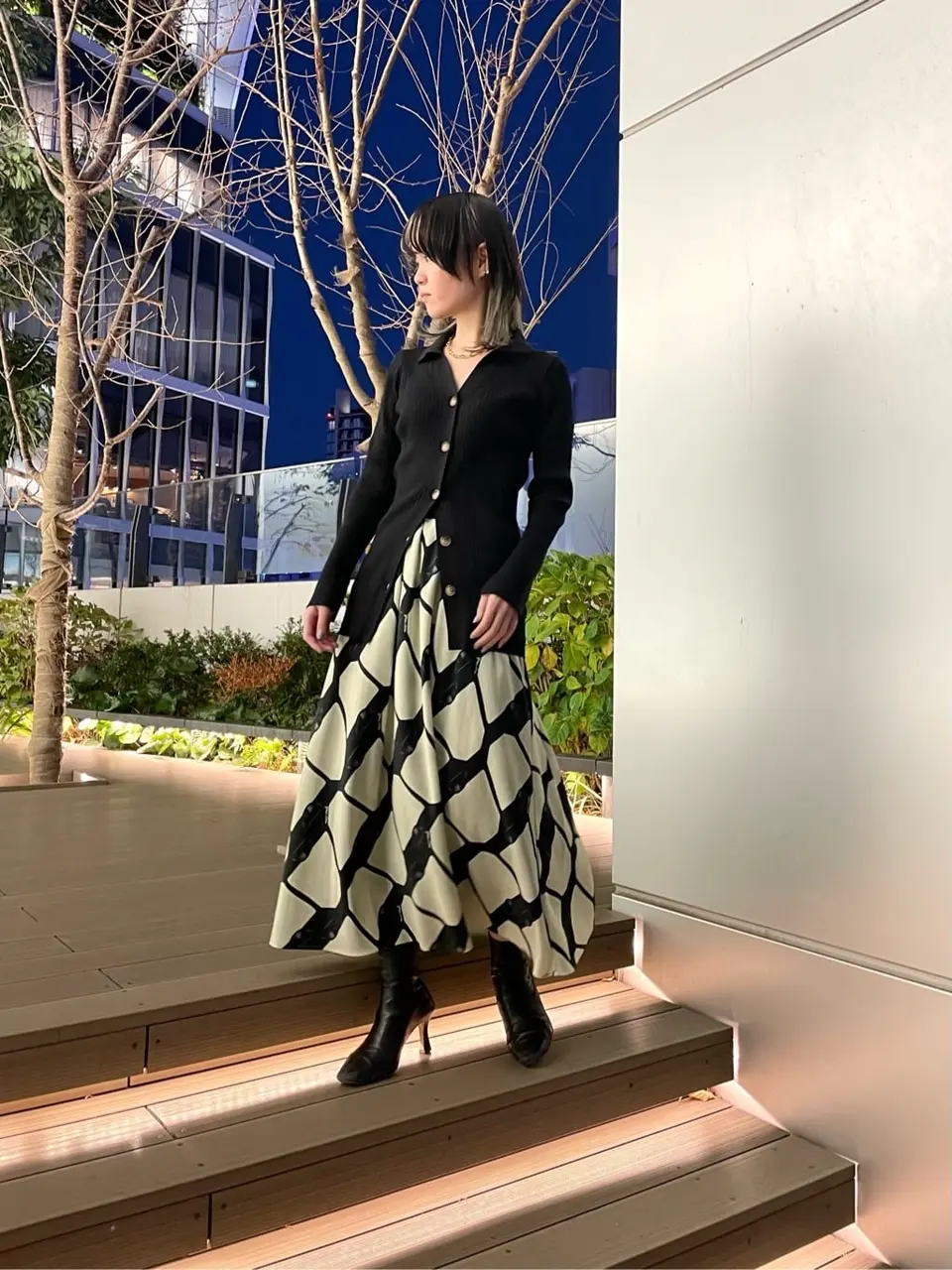 ORIGINATED IN GRACE CONTINENTAL 三浦　芙優 コーディネート画像