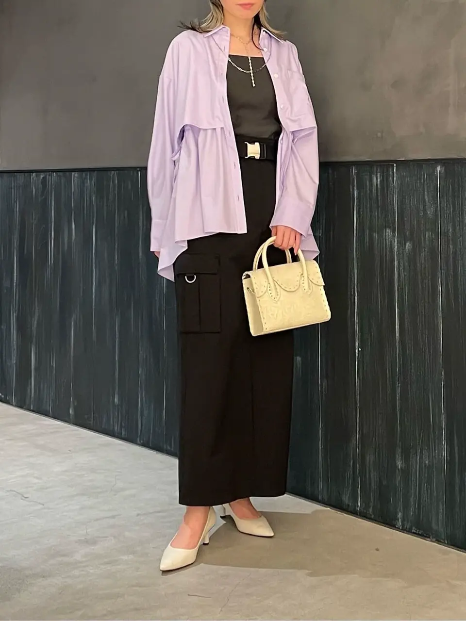 ORIGINATED IN GRACE CONTINENTAL 三浦　芙優 コーディネート画像