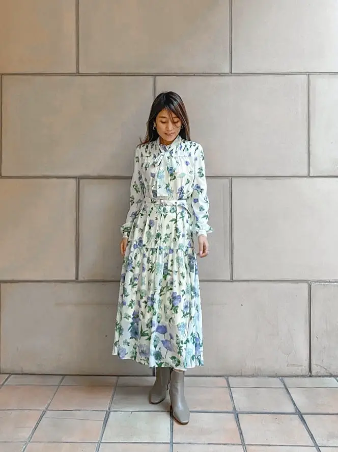 ORIGINATED IN GRACE CONTINENTAL yukimi yonee コーディネート画像