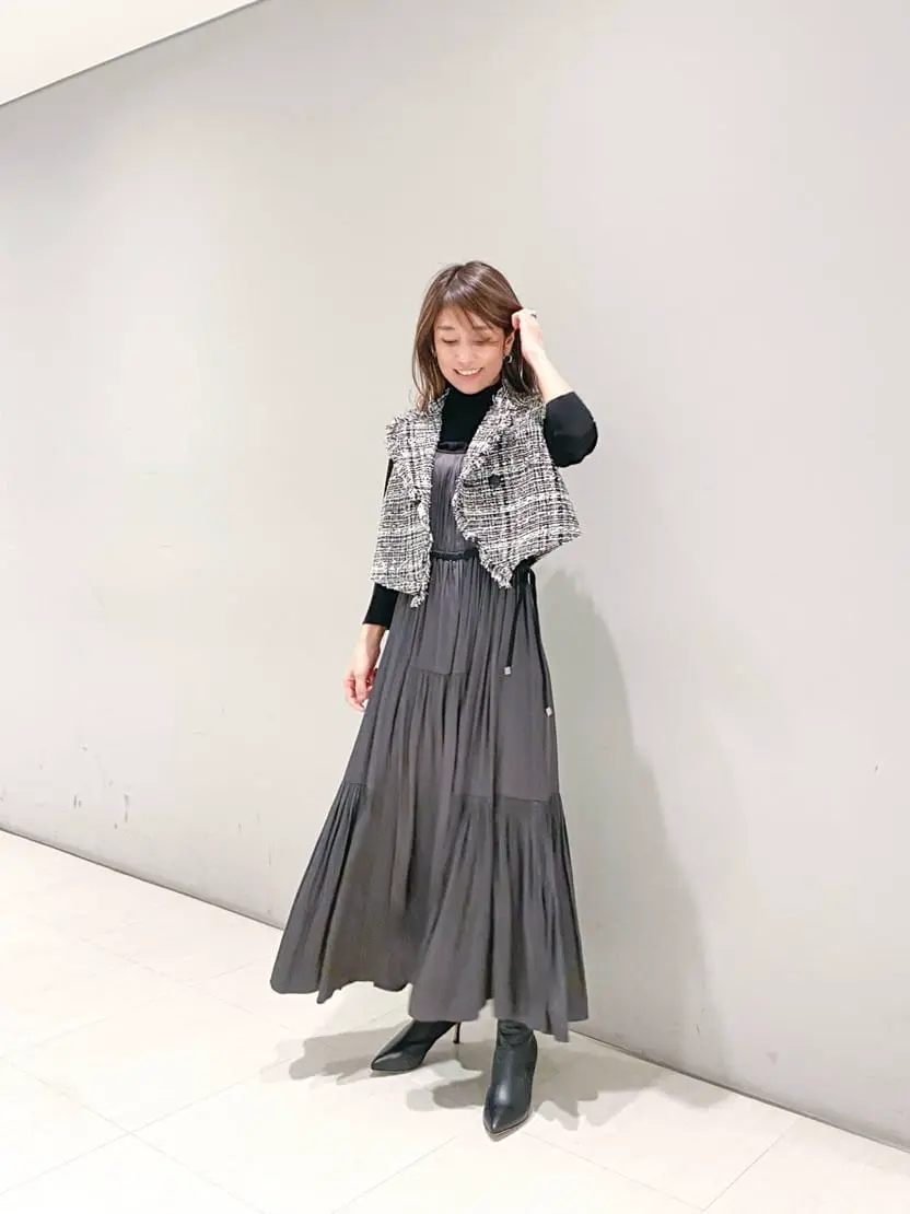 ORIGINATED IN GRACE CONTINENTAL yukimi yonee コーディネート画像