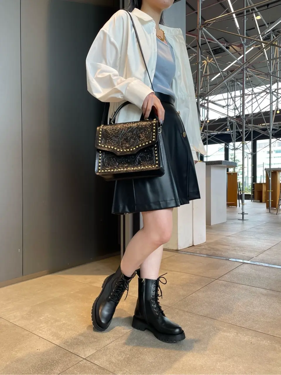 ORIGINATED IN GRACE CONTINENTAL 三浦　芙優 コーディネート画像