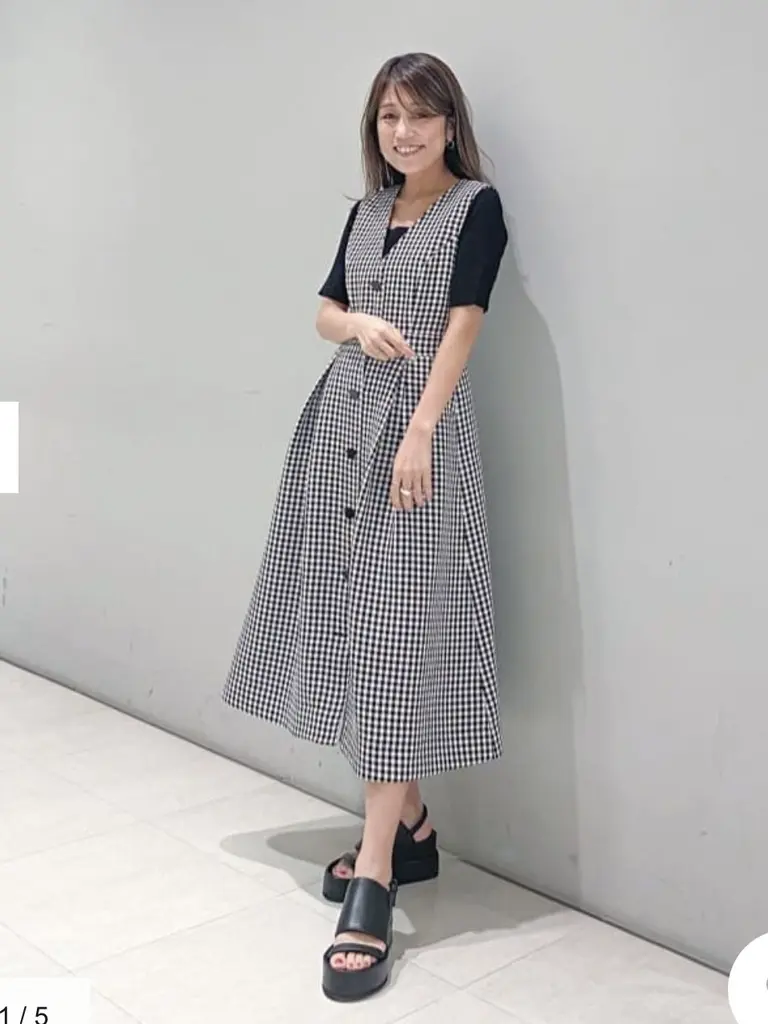 ORIGINATED IN GRACE CONTINENTAL yukimi yonee コーディネート画像