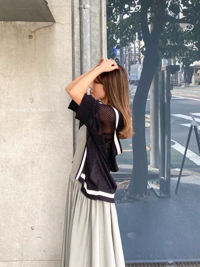 ORIGINATED IN GRACE CONTINENTAL yukimi yonee コーディネート画像