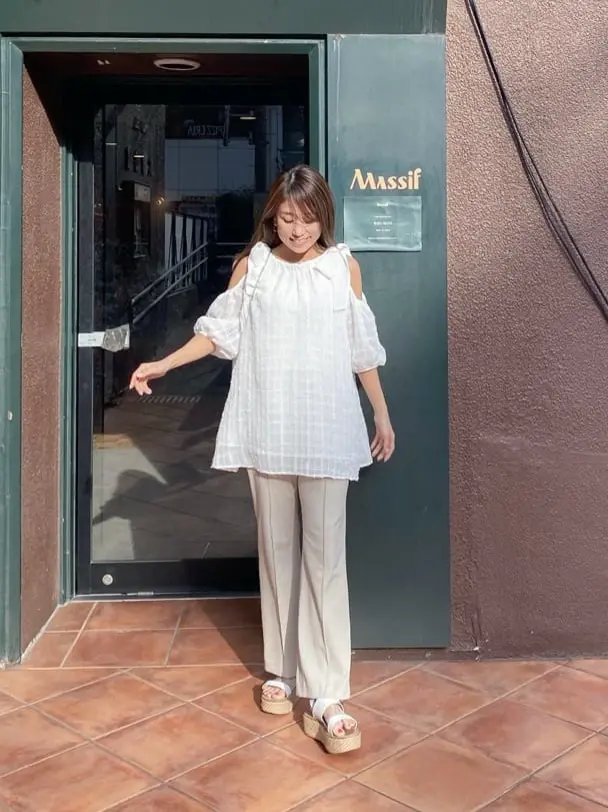 ORIGINATED IN GRACE CONTINENTAL yukimi yonee コーディネート画像