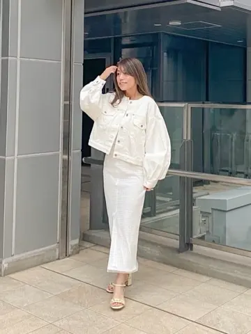 ORIGINATED IN GRACE CONTINENTAL yukimi yonee コーディネート画像