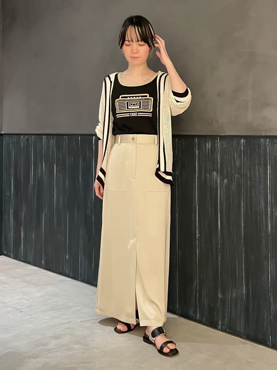 ORIGINATED IN GRACE CONTINENTAL 三浦　芙優 コーディネート画像