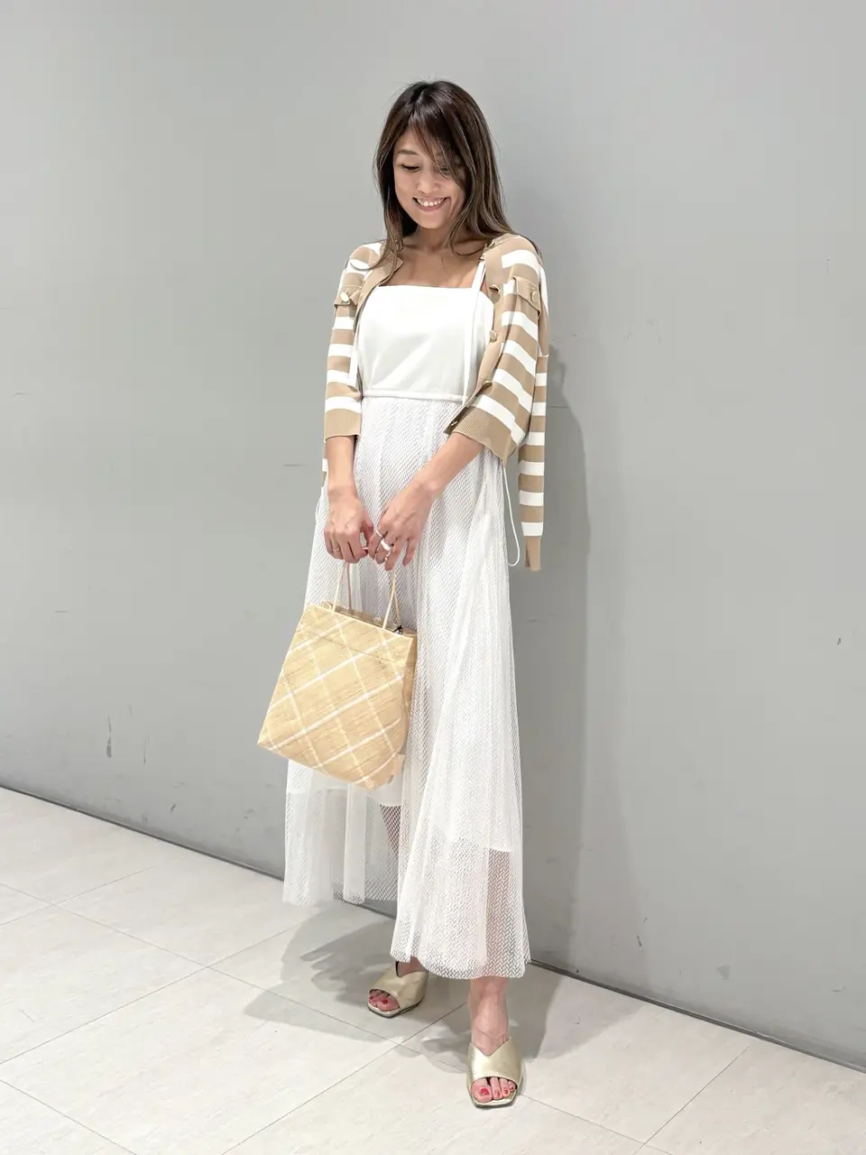 ORIGINATED IN GRACE CONTINENTAL yukimi yonee コーディネート画像