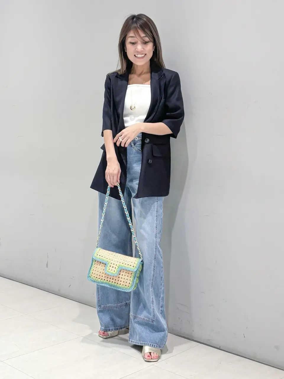 ORIGINATED IN GRACE CONTINENTAL yukimi yonee コーディネート画像