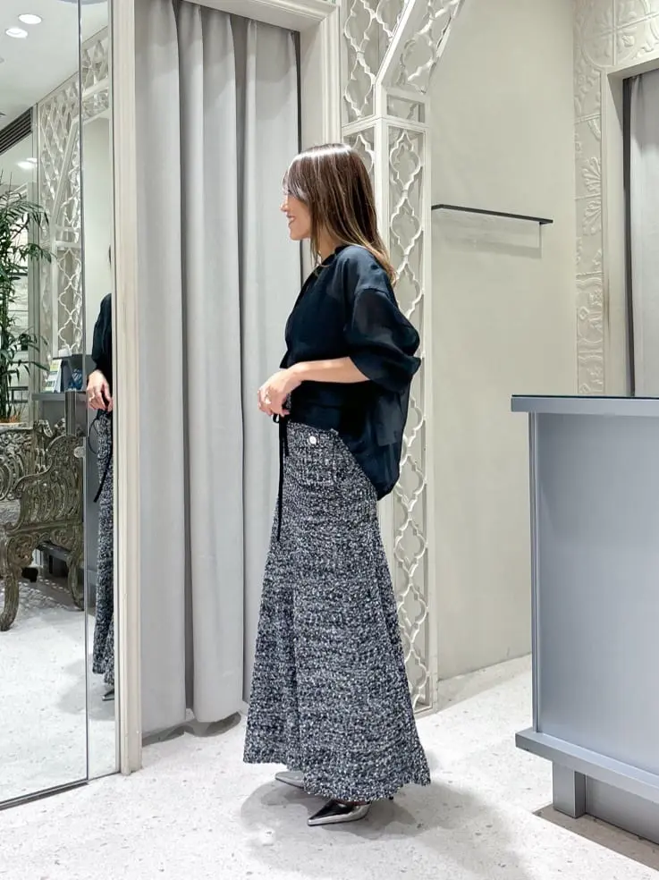 ORIGINATED IN GRACE CONTINENTAL yukimi yonee コーディネート画像