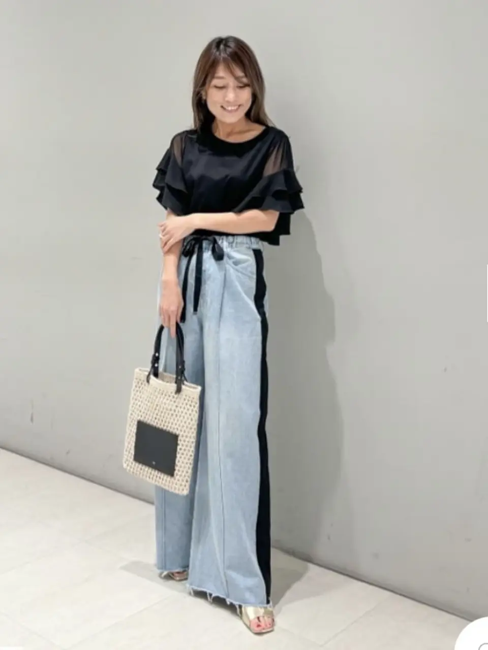 ORIGINATED IN GRACE CONTINENTAL yukimi yonee コーディネート画像