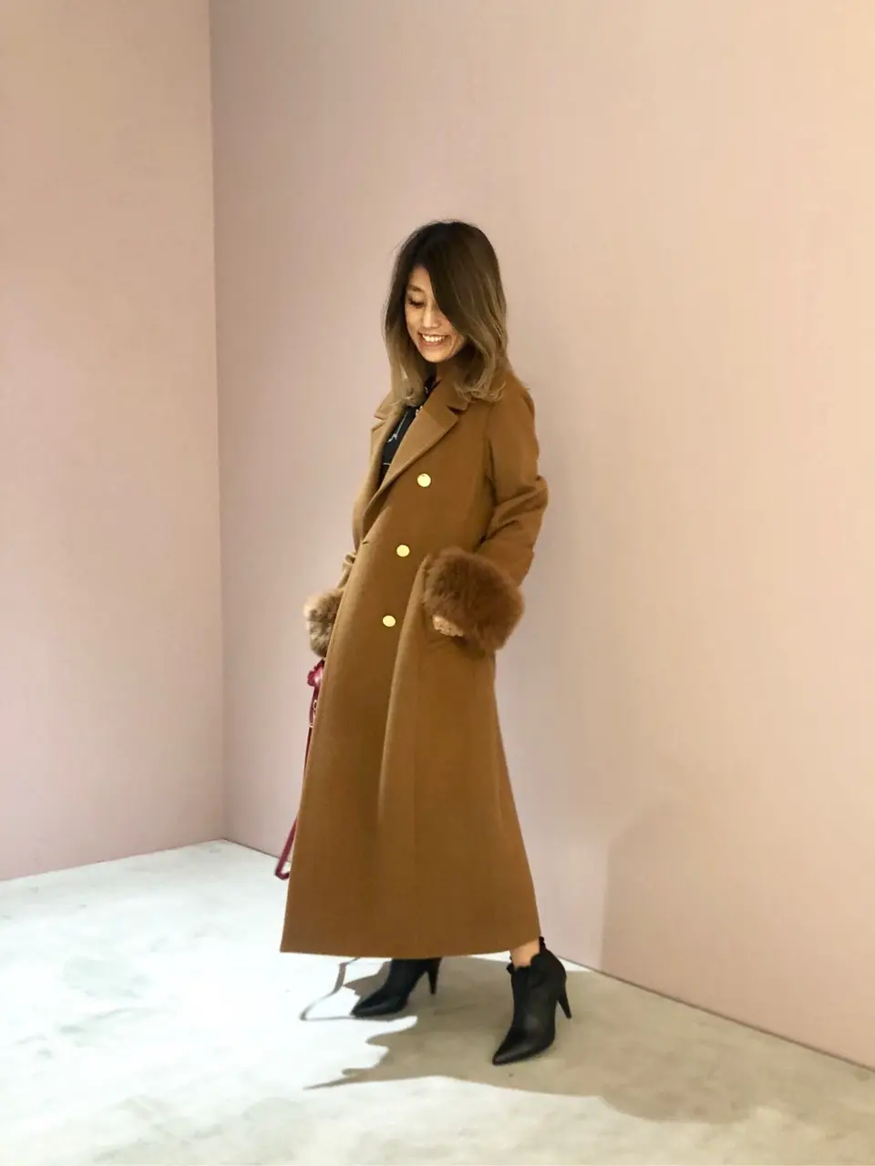 ORIGINATED IN GRACE CONTINENTAL yukimi yonee コーディネート画像