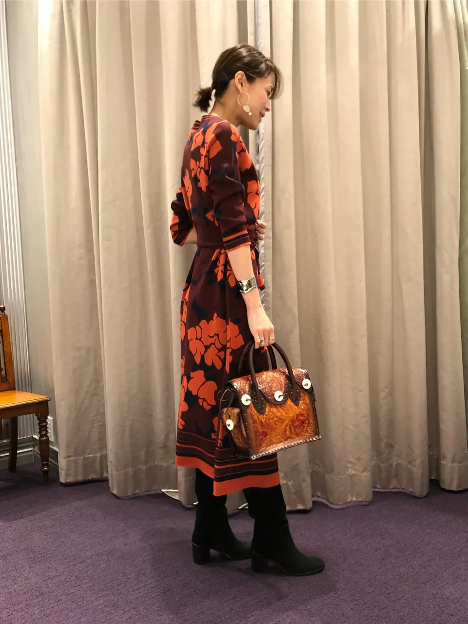 ORIGINATED IN GRACE CONTINENTAL 亀田 未希 コーディネート画像