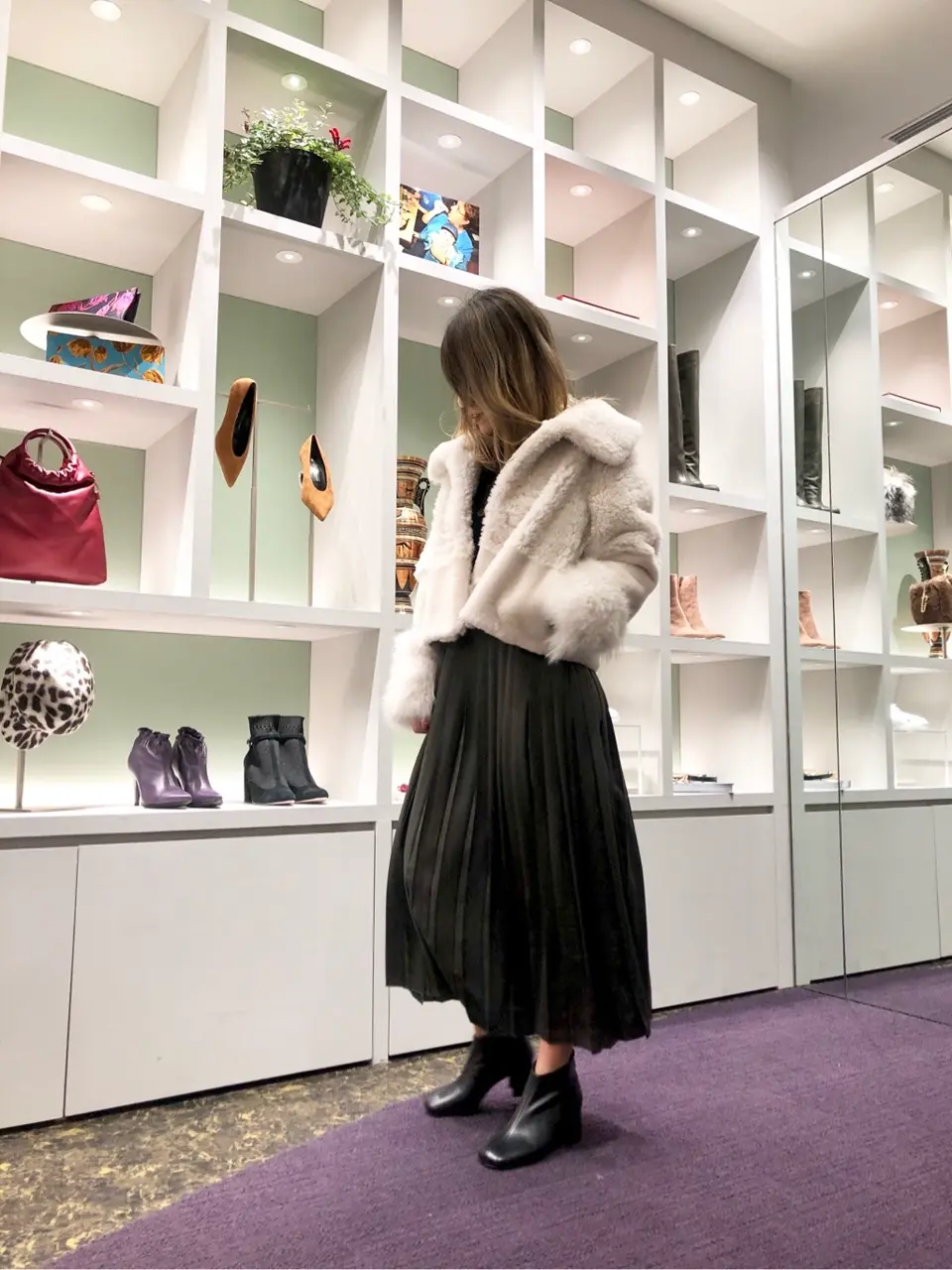 ORIGINATED IN GRACE CONTINENTAL yukimi yonee コーディネート画像