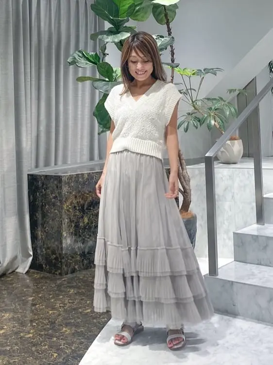 ORIGINATED IN GRACE CONTINENTAL yukimi yonee コーディネート画像