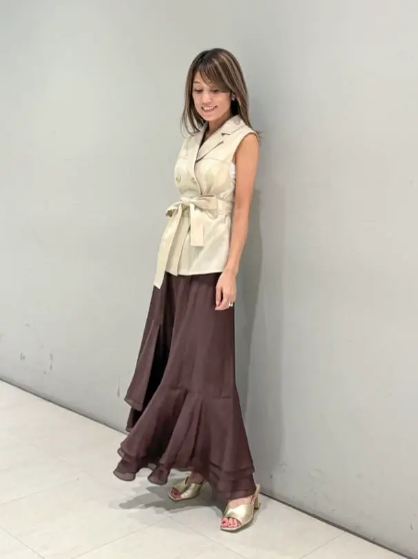 ORIGINATED IN GRACE CONTINENTAL yukimi yonee コーディネート画像