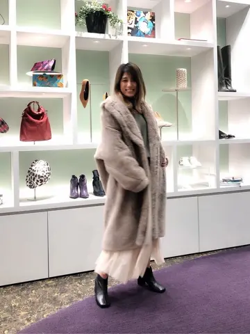 ORIGINATED IN GRACE CONTINENTAL yukimi yonee コーディネート画像