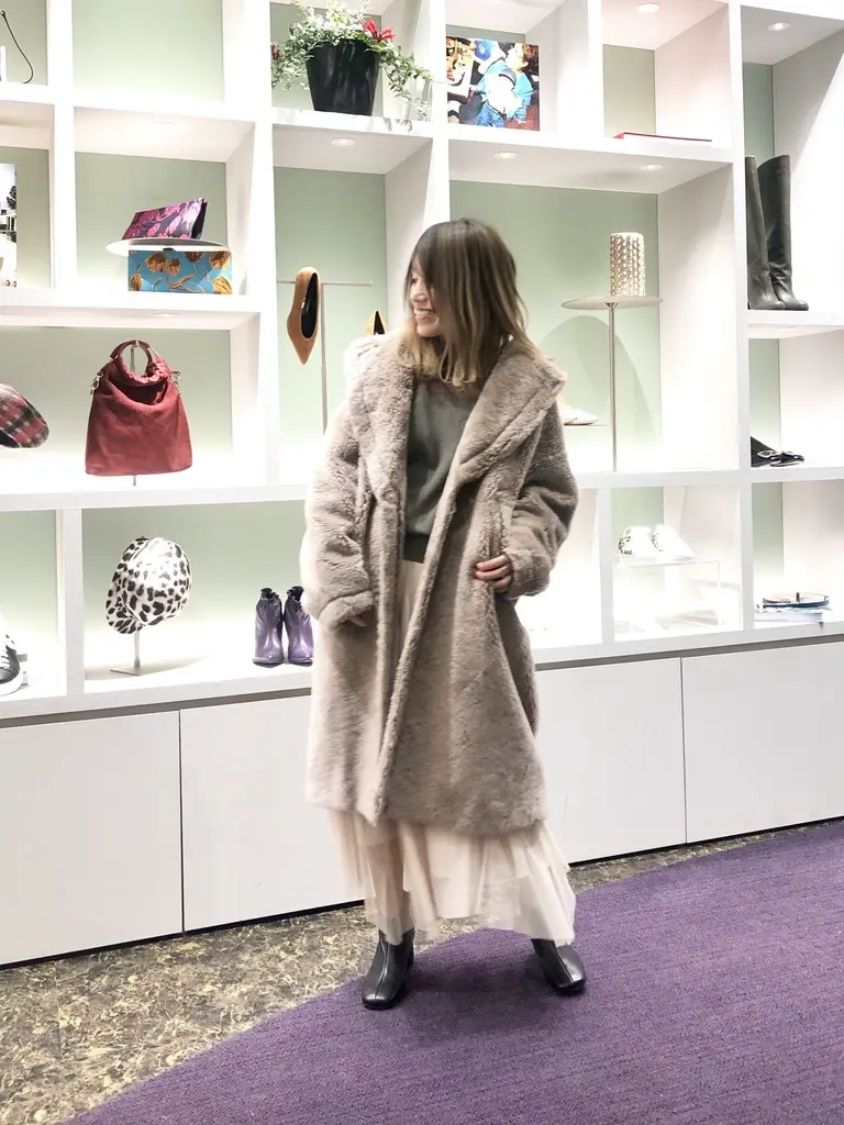 ORIGINATED IN GRACE CONTINENTAL yukimi yonee コーディネート画像