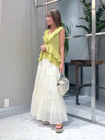 ORIGINATED IN GRACE CONTINENTAL yukimi yonee コーディネート画像