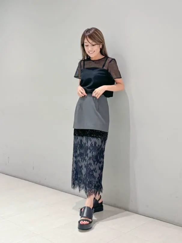 ORIGINATED IN GRACE CONTINENTAL yukimi yonee コーディネート画像