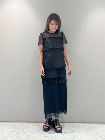 ORIGINATED IN GRACE CONTINENTAL yukimi yonee コーディネート画像