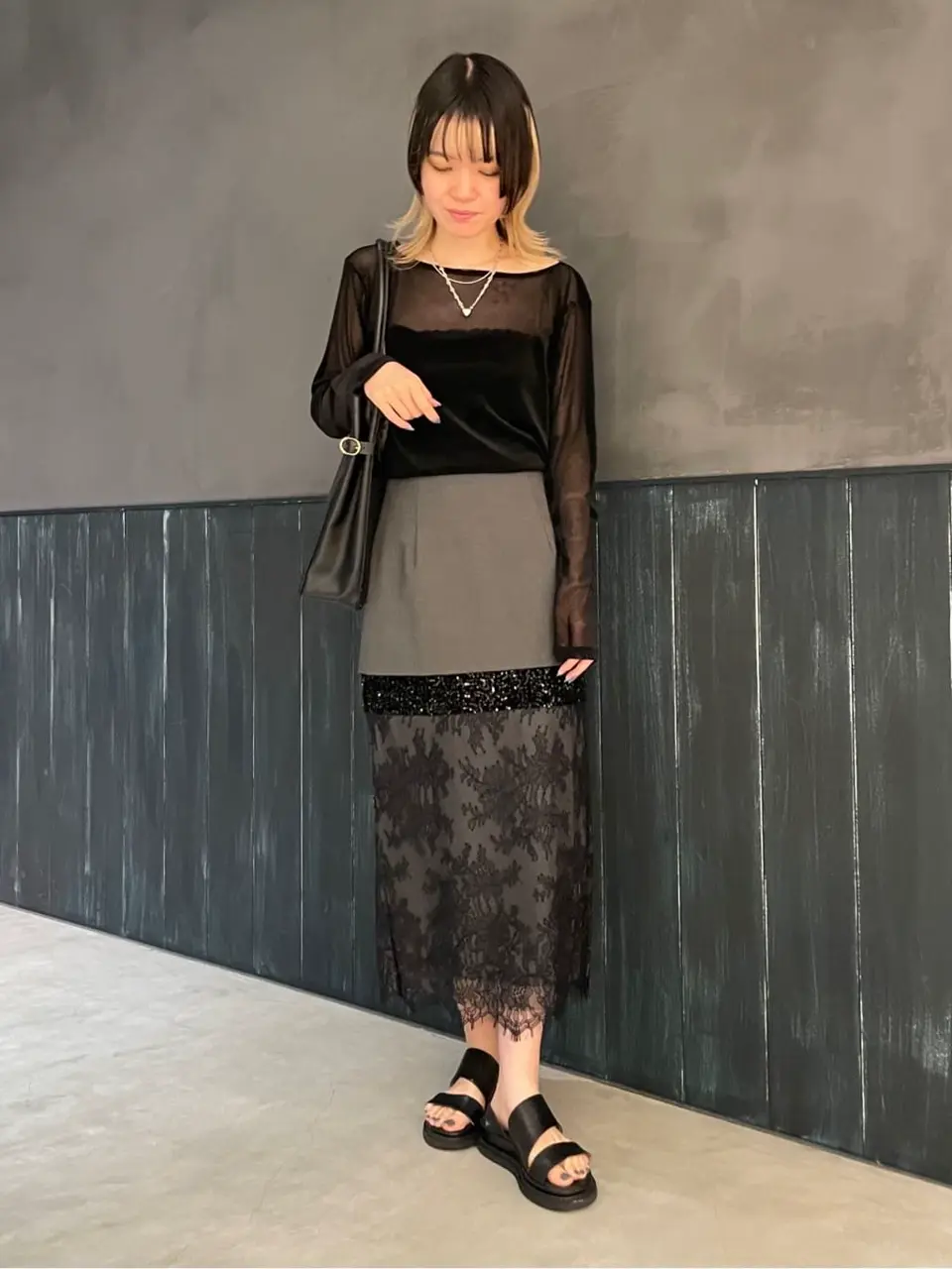 ORIGINATED IN GRACE CONTINENTAL 三浦　芙優 コーディネート画像