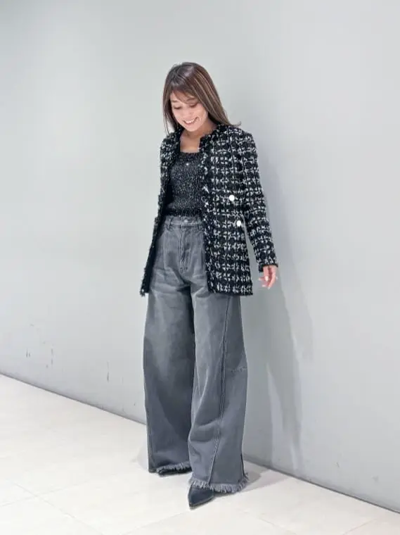 ORIGINATED IN GRACE CONTINENTAL yukimi yonee コーディネート画像