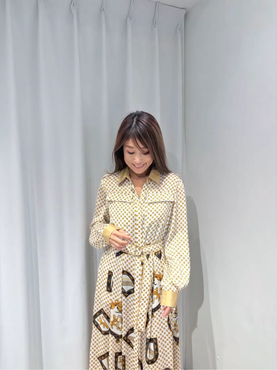 ORIGINATED IN GRACE CONTINENTAL yukimi yonee コーディネート画像