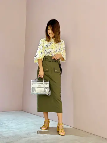 ORIGINATED IN GRACE CONTINENTAL yukimi yonee コーディネート画像