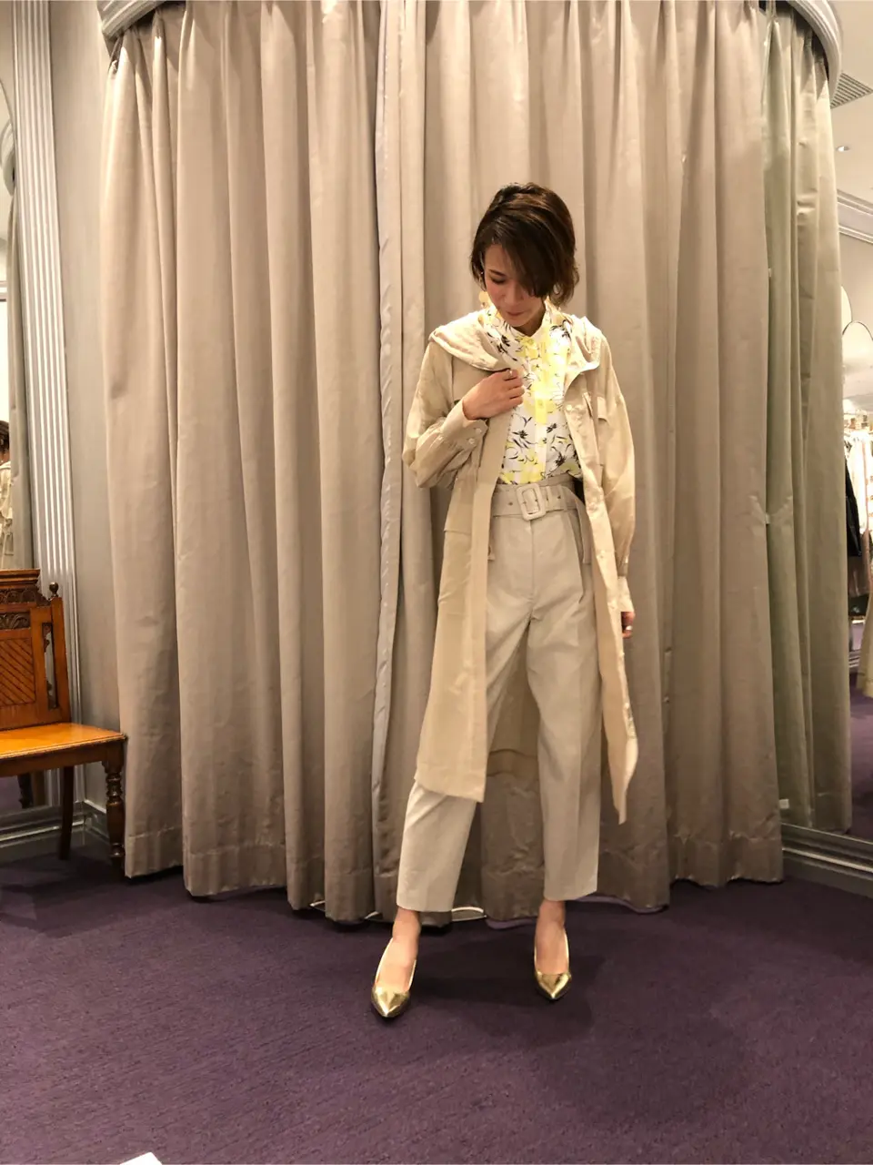 ORIGINATED IN GRACE CONTINENTAL 亀田 未希 コーディネート画像