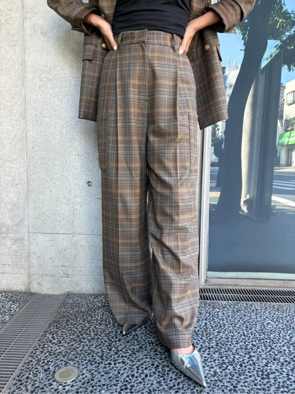 ORIGINATED IN GRACE CONTINENTAL yukimi yonee コーディネート画像