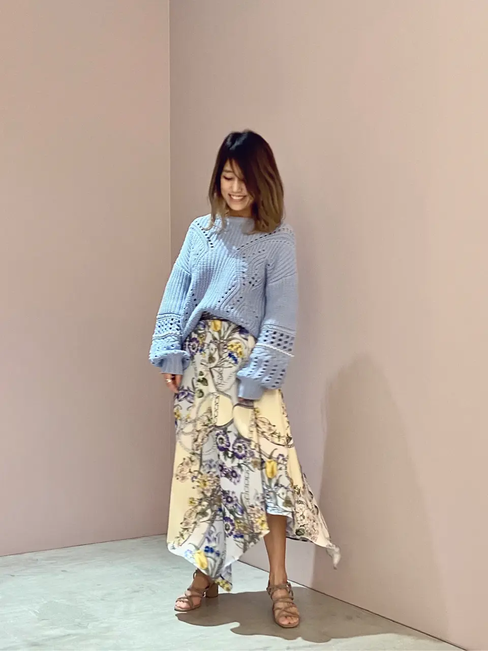 ORIGINATED IN GRACE CONTINENTAL yukimi yonee コーディネート画像