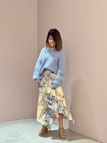 ORIGINATED IN GRACE CONTINENTAL yukimi yonee コーディネート画像