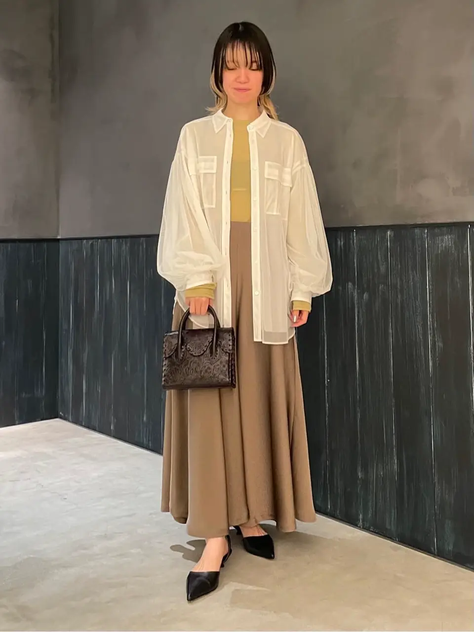 ORIGINATED IN GRACE CONTINENTAL 三浦　芙優 コーディネート画像