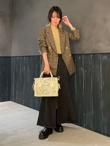 ORIGINATED IN GRACE CONTINENTAL 三浦　芙優 コーディネート画像