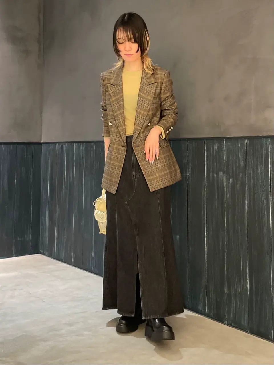 ORIGINATED IN GRACE CONTINENTAL 三浦　芙優 コーディネート画像