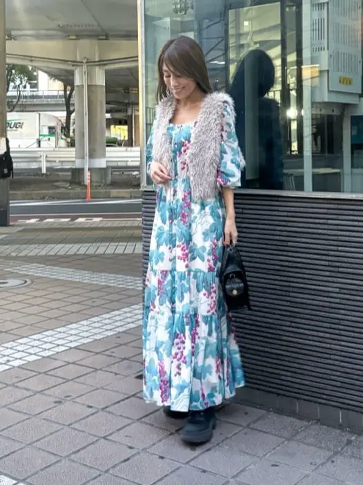 ORIGINATED IN GRACE CONTINENTAL yukimi yonee コーディネート画像