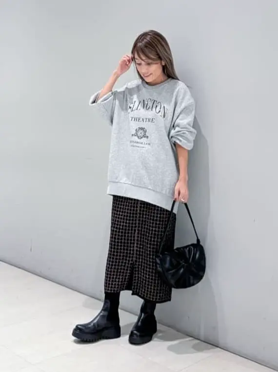 ORIGINATED IN GRACE CONTINENTAL yukimi yonee コーディネート画像