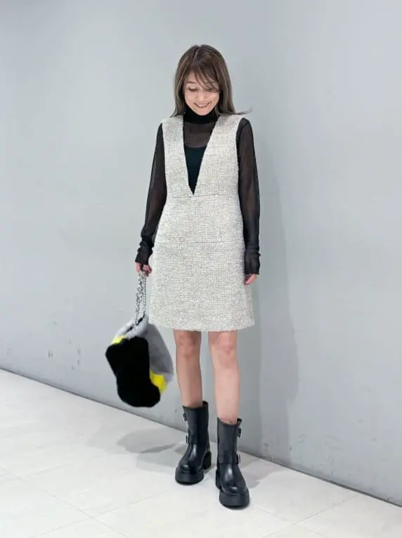 ORIGINATED IN GRACE CONTINENTAL yukimi yonee コーディネート画像