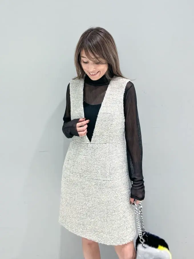 ORIGINATED IN GRACE CONTINENTAL yukimi yonee コーディネート画像