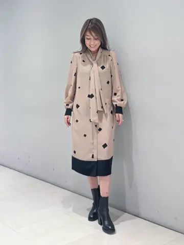 ORIGINATED IN GRACE CONTINENTAL yukimi yonee コーディネート画像