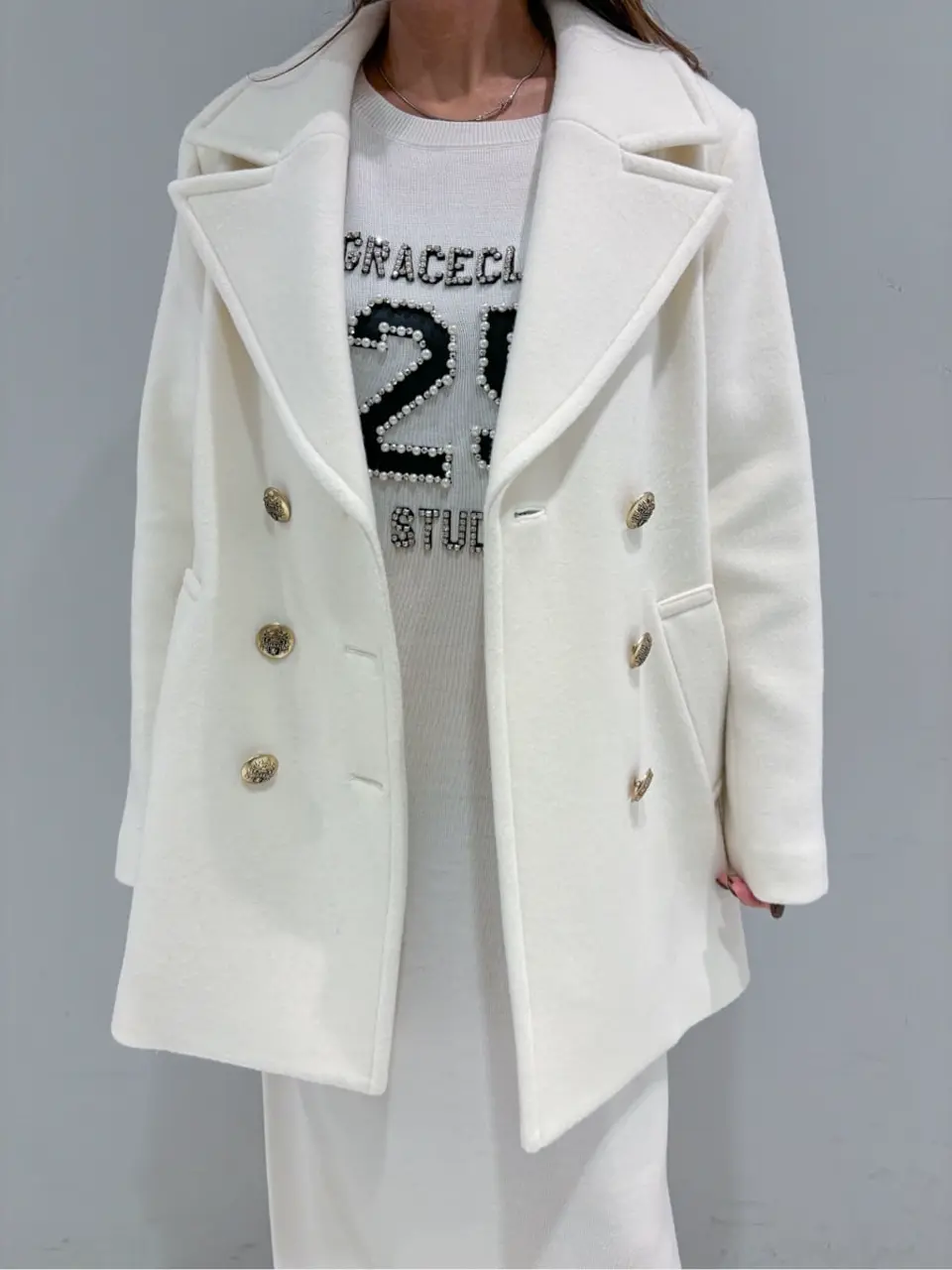 ORIGINATED IN GRACE CONTINENTAL yukimi yonee コーディネート画像