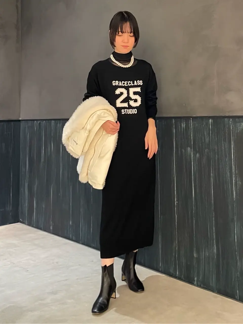 ORIGINATED IN GRACE CONTINENTAL 三浦　芙優 コーディネート画像