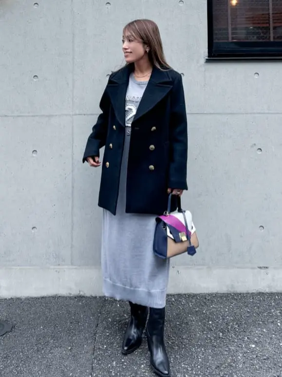 ORIGINATED IN GRACE CONTINENTAL yukimi yonee コーディネート画像