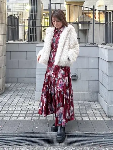 ORIGINATED IN GRACE CONTINENTAL yukimi yonee コーディネート画像