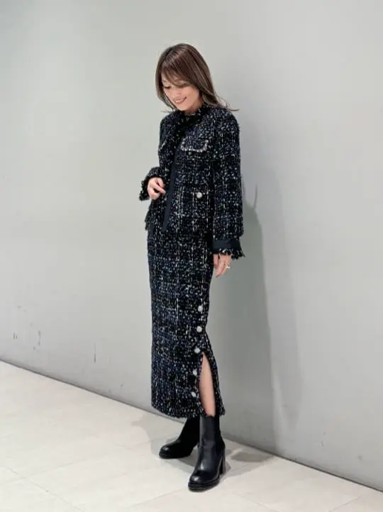 ORIGINATED IN GRACE CONTINENTAL yukimi yonee コーディネート画像