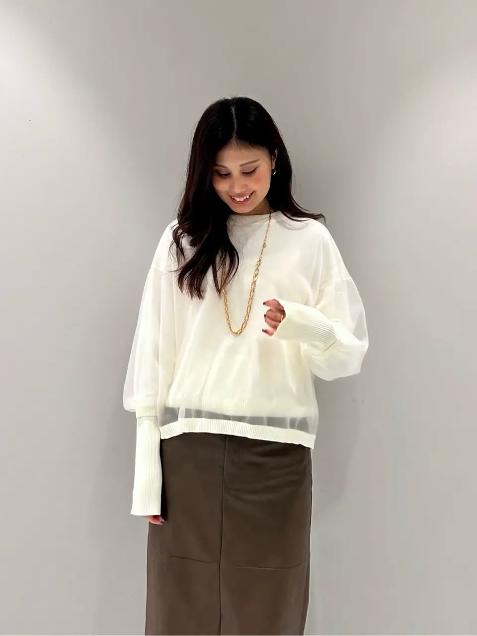 ORIGINATED IN GRACE CONTINENTAL 志田　悠 コーディネート画像