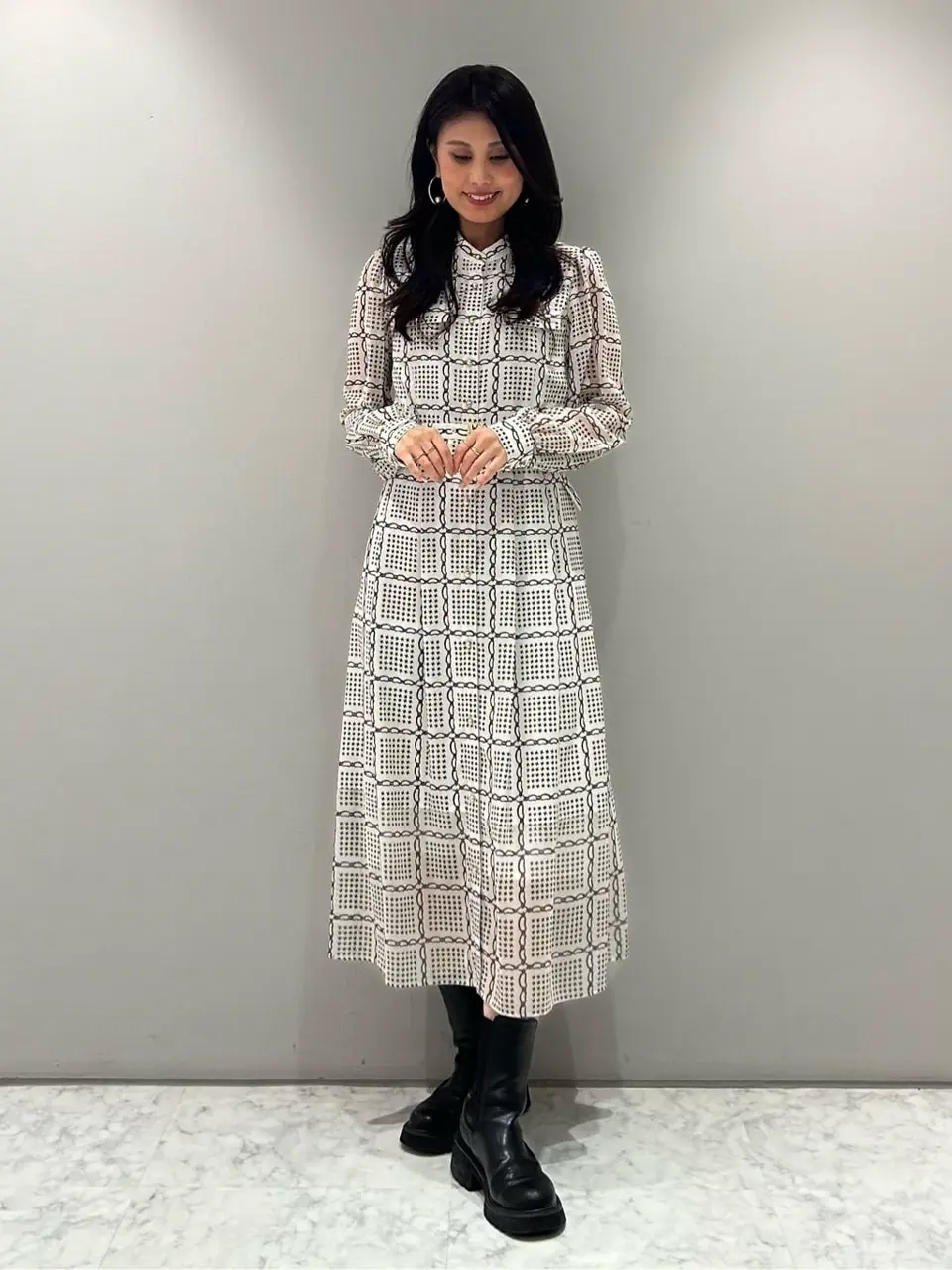 ORIGINATED IN GRACE CONTINENTAL 志田　悠 コーディネート画像