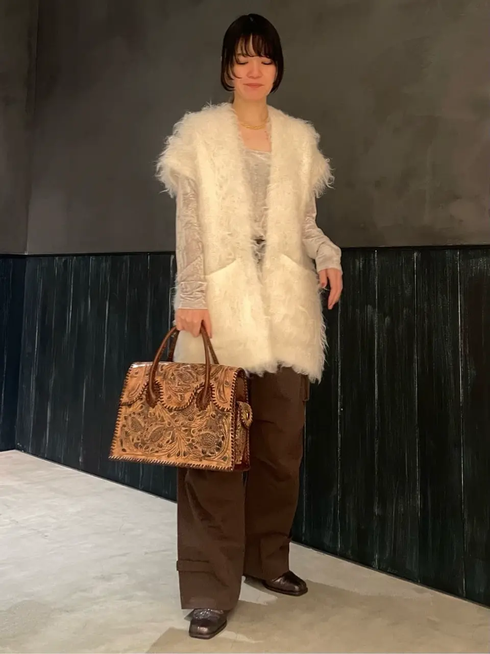 ORIGINATED IN GRACE CONTINENTAL 三浦　芙優 コーディネート画像