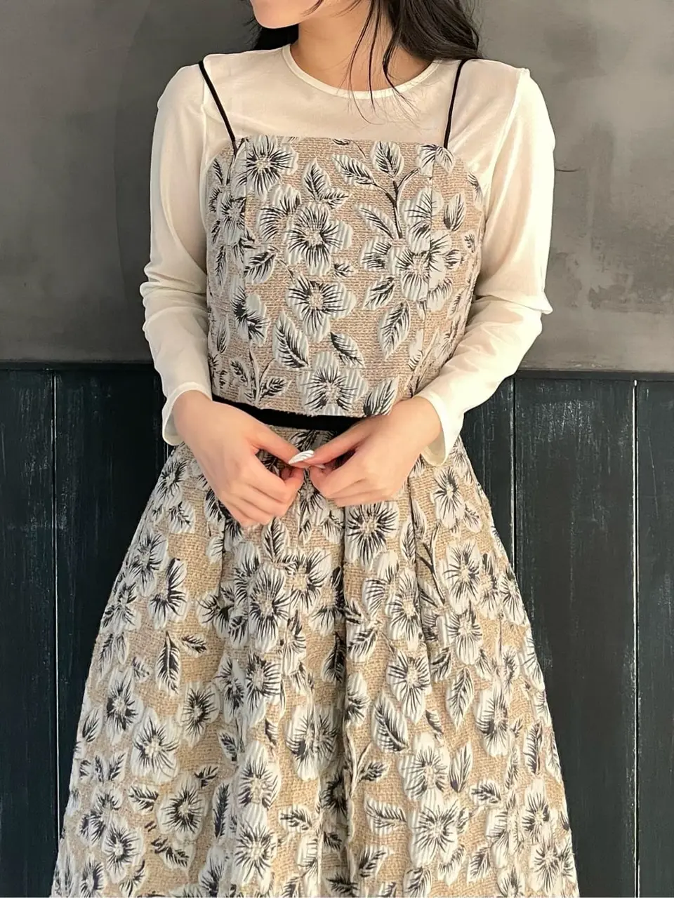 ORIGINATED IN GRACE CONTINENTAL watanabe コーディネート画像